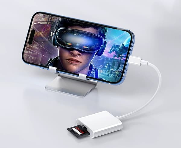 Kortlæser SD/TF - USB-C Adapter