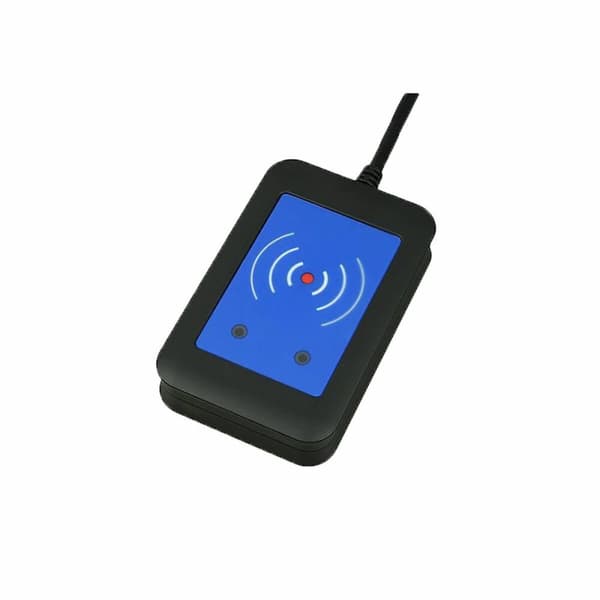 Kortläsare med modifierbar yta Axis 01400-001 Svart