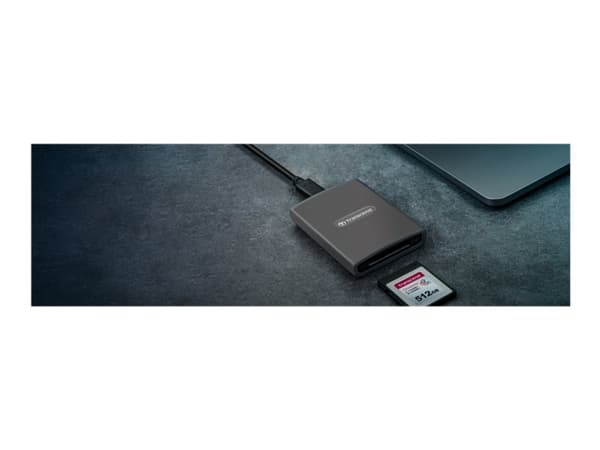 Transcend RDE2 - Kortläsare (CFexpress Type B) - USB 3.2 Gen 2x2