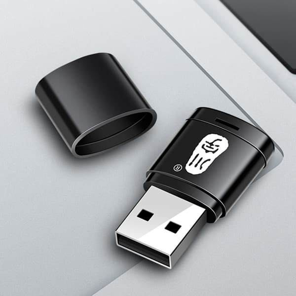 KAWAU Adapter USB 2.0 60MB/s TF-kortläsare Minneskortläsare Kortläsare