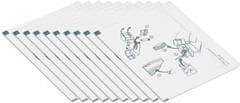 Datakort - Printerrensningskort (pakke med 10) - til datakort CD810, SD260S, SP25 Plus, SP35, SP35 Plus, SP55, SP55 Plus, SP75