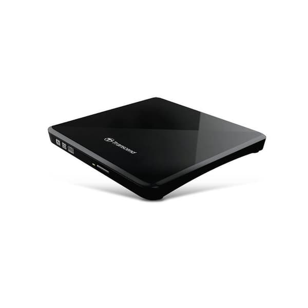 Extern DVD-brännare - Transcend - TS8XDVDS-K - USB - Svart - Kompatibel med CD/DVD Svart