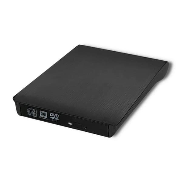 QOLTEC 51857 DVD-RW OPTISK SKIVASPELARE SVART Svart