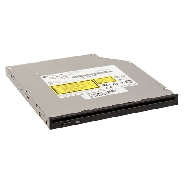 SilverStone SST-SOD04 slim DVD-RW-brännare - Svart - SATA - CD/DVD Läs och skriv