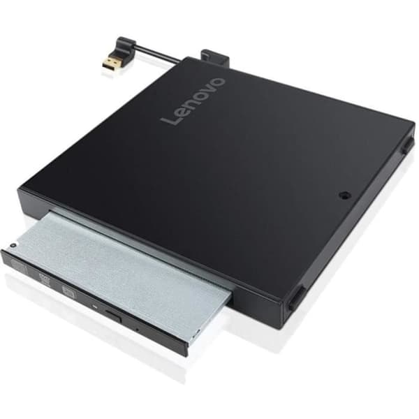 Extern DVD-brännare - LENOVO - USB - Svart - DVD-mediaformat