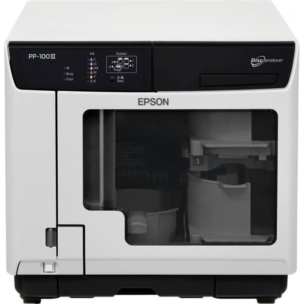 epson discproducer pp-100iii 65 skivor 45skivor/timme 1440 dpi 12xdvd-r 40xcd