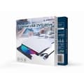 Miniatyrbild 2 av 2: Gembird DVD-USB-03-BW extern DVD-enhet - Vit - USB Type-C - DVD±RW