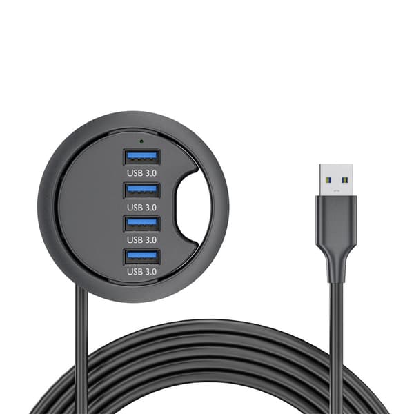 INF USB 3.0 4-Port Hub: Højhastighedsdataoverførsel og -udvidelse