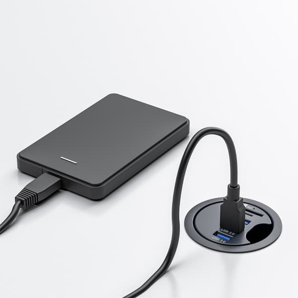 INF USB 3.0 3-Port Hub: Udvid din tilslutningsmulighed