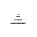 Pikkukuva 5 / 6: INF Type-C -kortinlukija - USB-keskitin ja OTG-toiminto Valkoinen