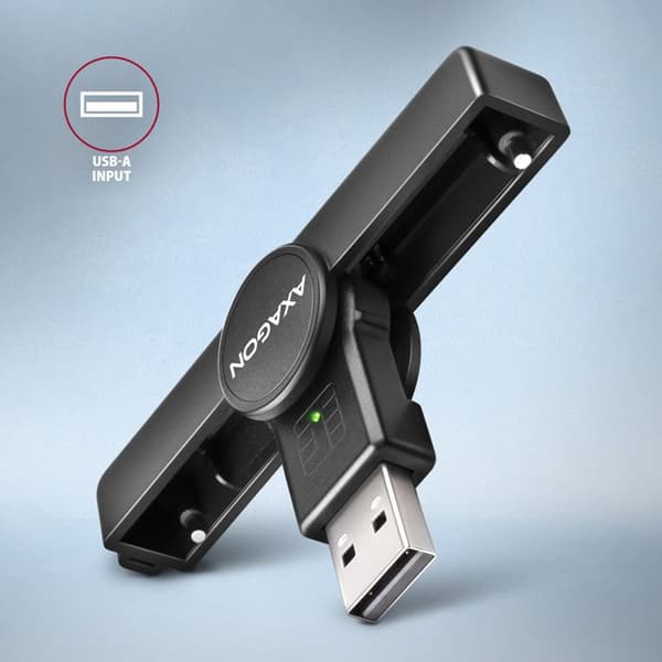 AXAGON CRE-SMPA USB Smart Card