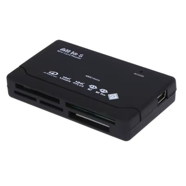 Monikortinlukija USB 2.0 – Tuki 150 Muistikortille