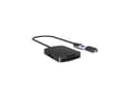 Miniatyrbild 1 av 2: ICY BOX USB 3.2 Gen 1 Card Reader (CF,TF, SD, microSD), Type-C + A Hostanschluss 5 Gbit/s (61123)