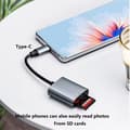 Miniatyrbild 2 av 3: NÖRDIC USB-C Kortläsare SD UHS-I