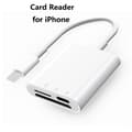 Miniatyrbilde 1 av 7: NÖRDIC Lightning-kortleser 2 spor SD, MicroSD 1xLightning-lading UHS-I