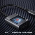 Miniatyrbild 4 av 4: NÖRDIC USB-C/USB-A Kortläsare 2 Slot MS, xD UHS-I