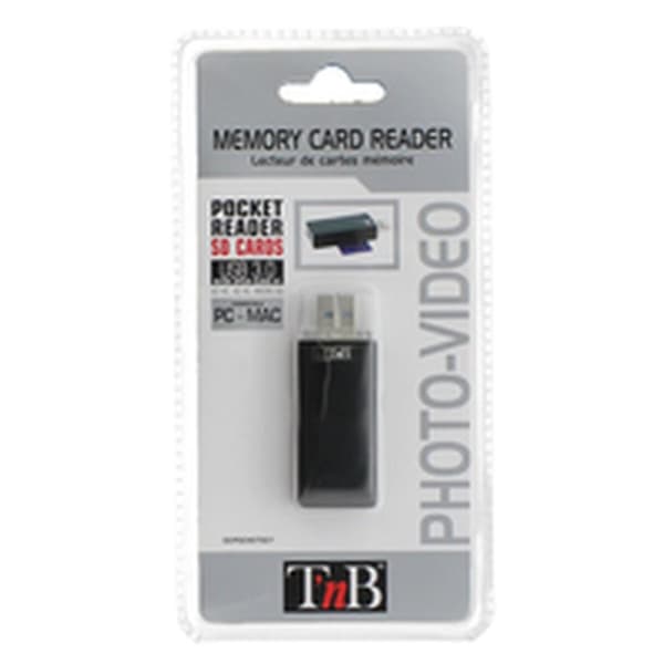 Ekstern Reader Card T'NB DCPOCKETSD1 Sort