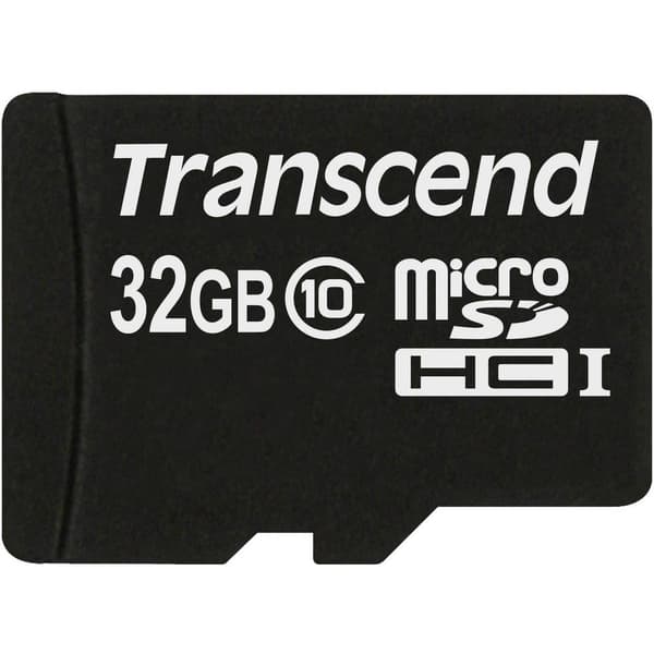 Transcend Premium microSDHC-Kort Industrial 32 GB Class 10, UHS-I inkl. SD-adapter