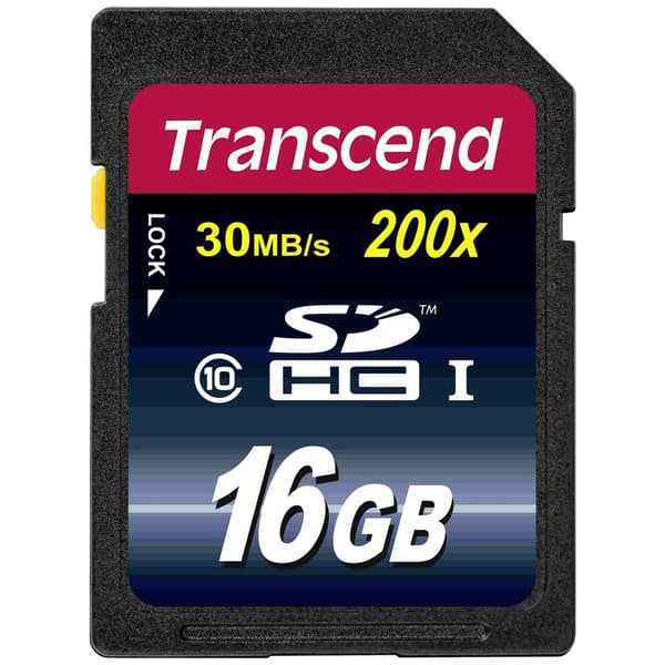 Transcend Premium SDHC-Kort Industrial 16 GB Class 10