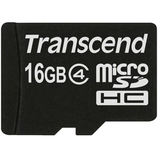 Transcend Standard microSDHC-Kort Industrial 16 GB Class 4