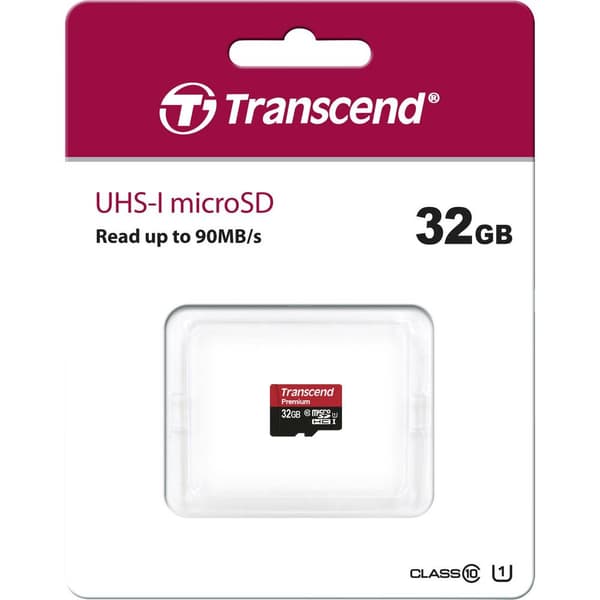 Transcend Premium microSDHC-Kort Industrial 32 GB Class 10, UHS-I