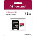 Miniatyrbild 2 av 2: Transcend Premium microSDHC-Kort Industrial 16 GB Class 10, UHS-I inkl. SD-adapter