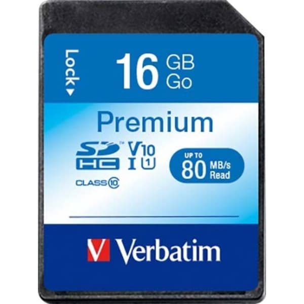 Verbatim 43962 SDHC-Kort 16 GB Class 10