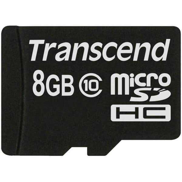 Transcend Premium microSDHC-Kort Industrial 8 GB Class 10
