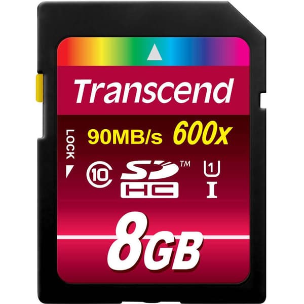Transcend Ultimate SDHC-Kort Industrial 8 GB Class 10, UHS-I