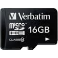 Miniatyrbild 1 av 2: Verbatim Premium microSDHC-Kort 16 GB Class 10