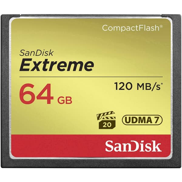 SanDisk Extreme® CF-kort 64 GB