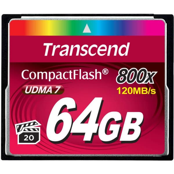 Transcend Premium 800x CF-kort 64 GB