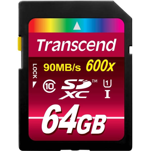 Transcend Ultimate SDXC-Kort Industrial 64 GB Class 10, UHS-I