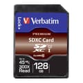 Miniatyrbild 1 av 2: Verbatim Premium SDXC-Kort 128 GB Class 10, UHS-I