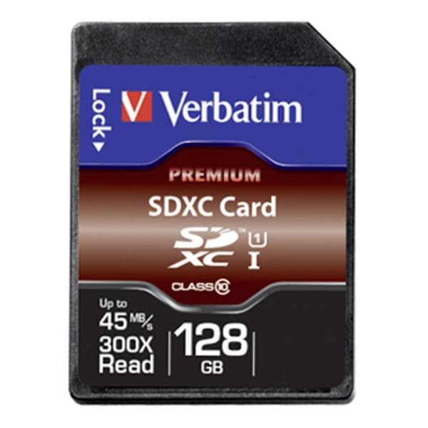 Verbatim Premium SDXC-Kort 128 GB Class 10, UHS-I