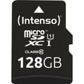 Miniatyrbild 4 av 4: Intenso Premium microSDXC-Kort 128 GB Class 10, UHS-I inkl. SD-adapter