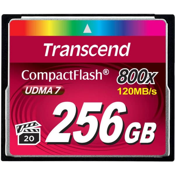 Transcend Premium 800x CF-kort 256 GB