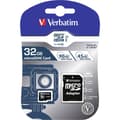Miniatyrbild 3 av 3: Verbatim PRO microSDHC-Kort 32 GB Class 10, UHS-I, UHS-Class 3 inkl. SD-adapter