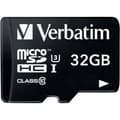 Miniatyrbild 2 av 3: Verbatim PRO microSDHC-Kort 32 GB Class 10, UHS-I, UHS-Class 3 inkl. SD-adapter