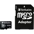 Miniatyrbild 1 av 3: Verbatim PRO microSDHC-Kort 32 GB Class 10, UHS-I, UHS-Class 3 inkl. SD-adapter