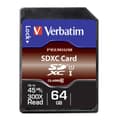 Miniatyrbild 1 av 3: Verbatim Premium SDXC-Kort 64 GB Class 10, UHS-I