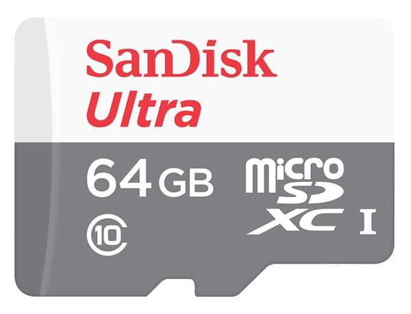 SANDISK ULTRA ANDROID MICRO SDXC CLASS 10 64GB 80MB/S