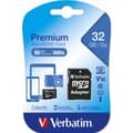 Miniatyrbild 4 av 4: Verbatim MICRO SDHC 32GB CL 10 ADAP microSDHC-Kort 32 GB Class 10 inkl. SD-adapter