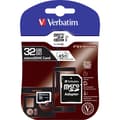 Miniatyrbild 2 av 4: Verbatim MICRO SDHC 32GB CL 10 ADAP microSDHC-Kort 32 GB Class 10 inkl. SD-adapter