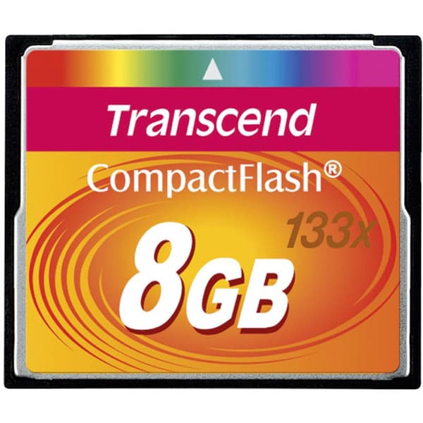Transcend Standart 133x CF-kort 8 GB