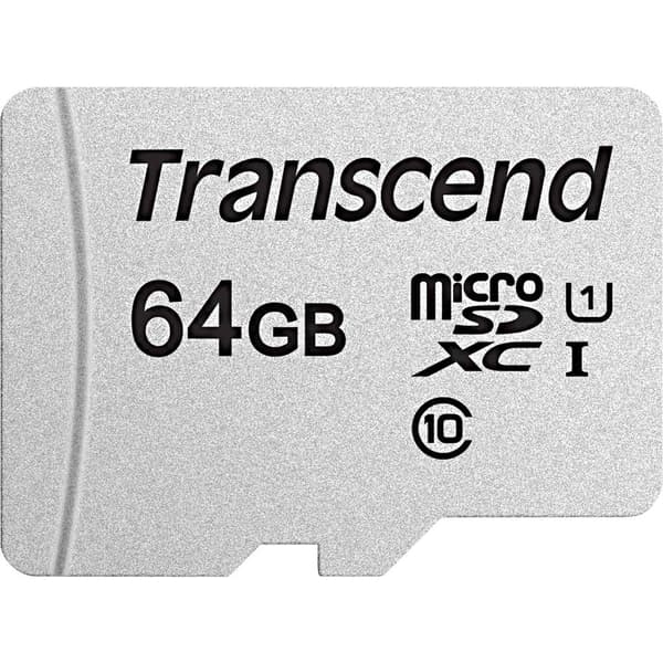Transcend Premium 300S microSDXC-Kort 64 GB Class 10, UHS-I, UHS-Class 1
