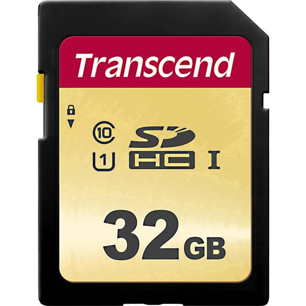 Transcend Premium 500S SDHC-Kort 32 GB Class 10, UHS-I, UHS-Class 1