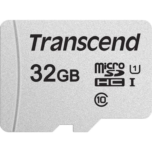 Transcend Premium 300S microSDHC-Kort 32 GB Class 10, UHS-I, UHS-Class 1 inkl. SD-adapter