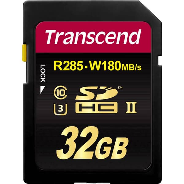Transcend Premium 700S SDHC-Kort 32 GB Class 10, UHS-II, UHS-Class 3, v90 Video Speed Class