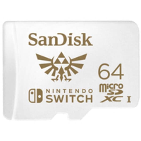 SanDisk Extreme Nintendo Switch™ microSDXC-Kort 64 GB UHS-I, UHS-Class 3 Lämplig för Nintendo Switch™